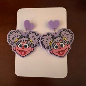 Abby Cadabby Sesame Street Character Earrings